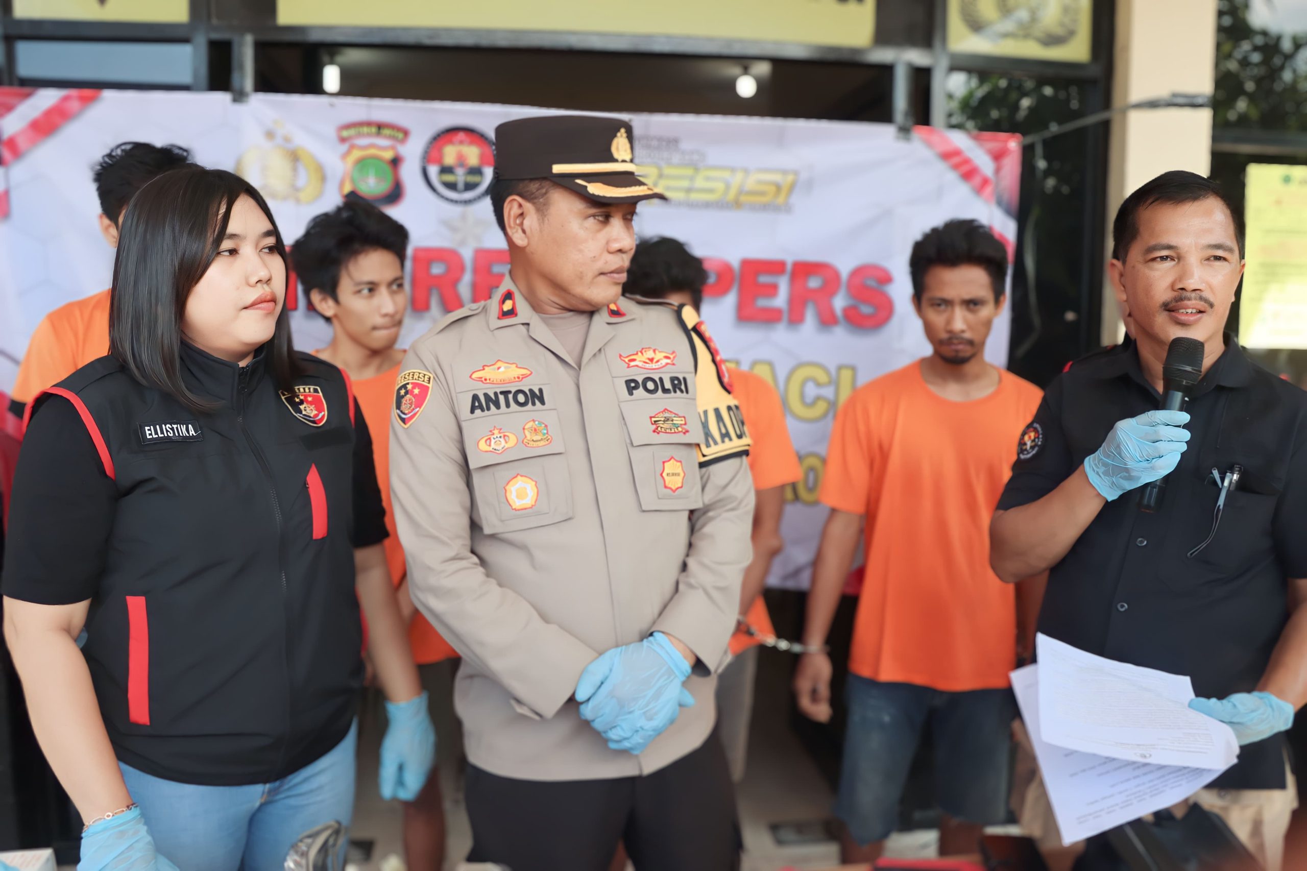 Sindikat Curanmor Diungkap Polsek Karawaci, Motor Hasil Curian Dipreteli Dijual Melalui Medsos