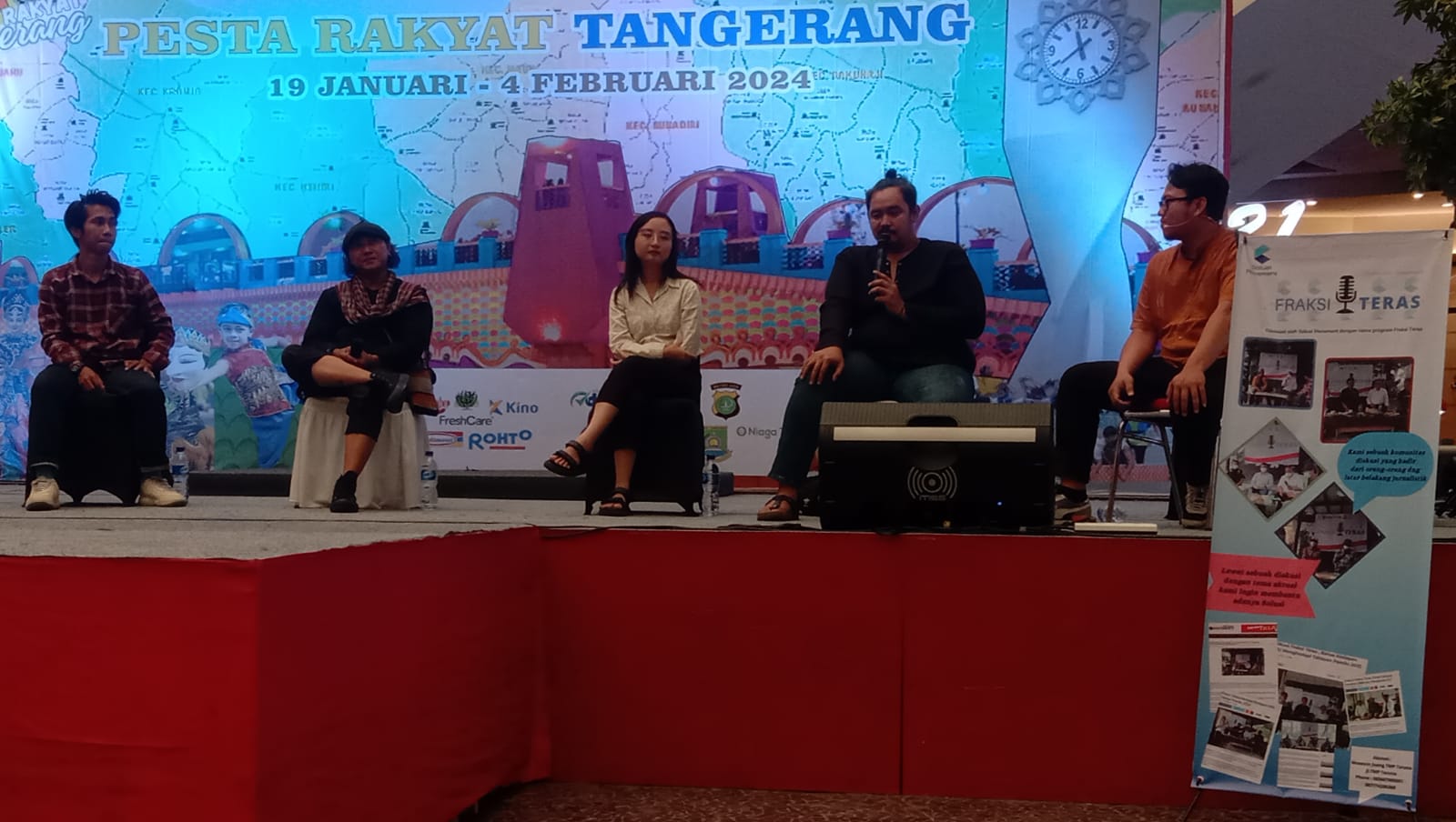 Program Diskusi Fraksi Teras Kota Tangerang Kembali di Lakukan, Tema: Membangun Ekonomi Kreatif