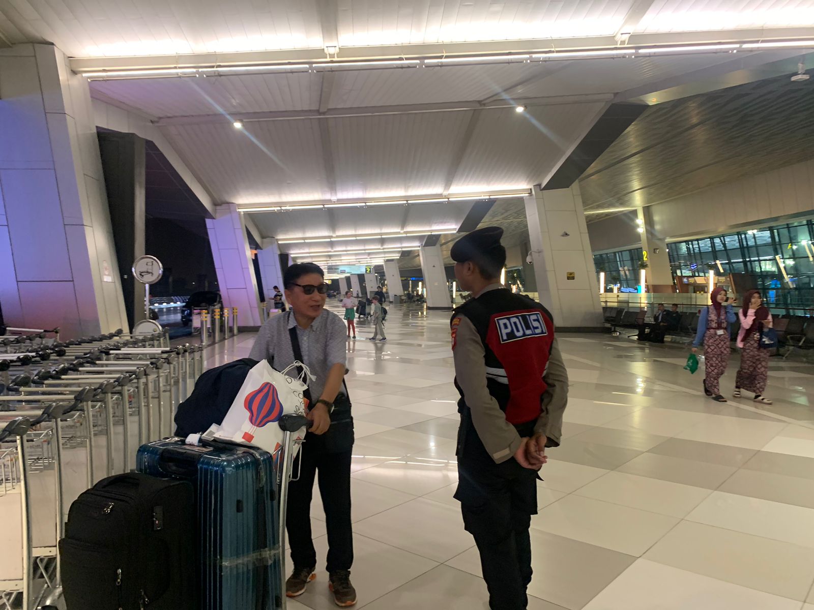 Arus Balik Lebaran, Polisi Ajak Pemudik Jaga Kamtibmas Kondusif Bandara Soetta