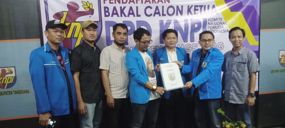 Ahmad Satibi Resmi Mendapatkan Diri Menjadi Colon Ketua KNPI Kabupaten Tangerang