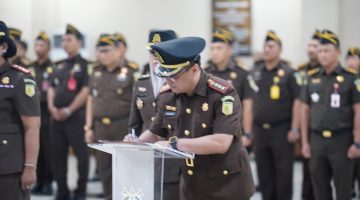 ‎Kajati Banten Lantik Pejabat Eselon III di Wilayah Hukum Kejati Banten‎