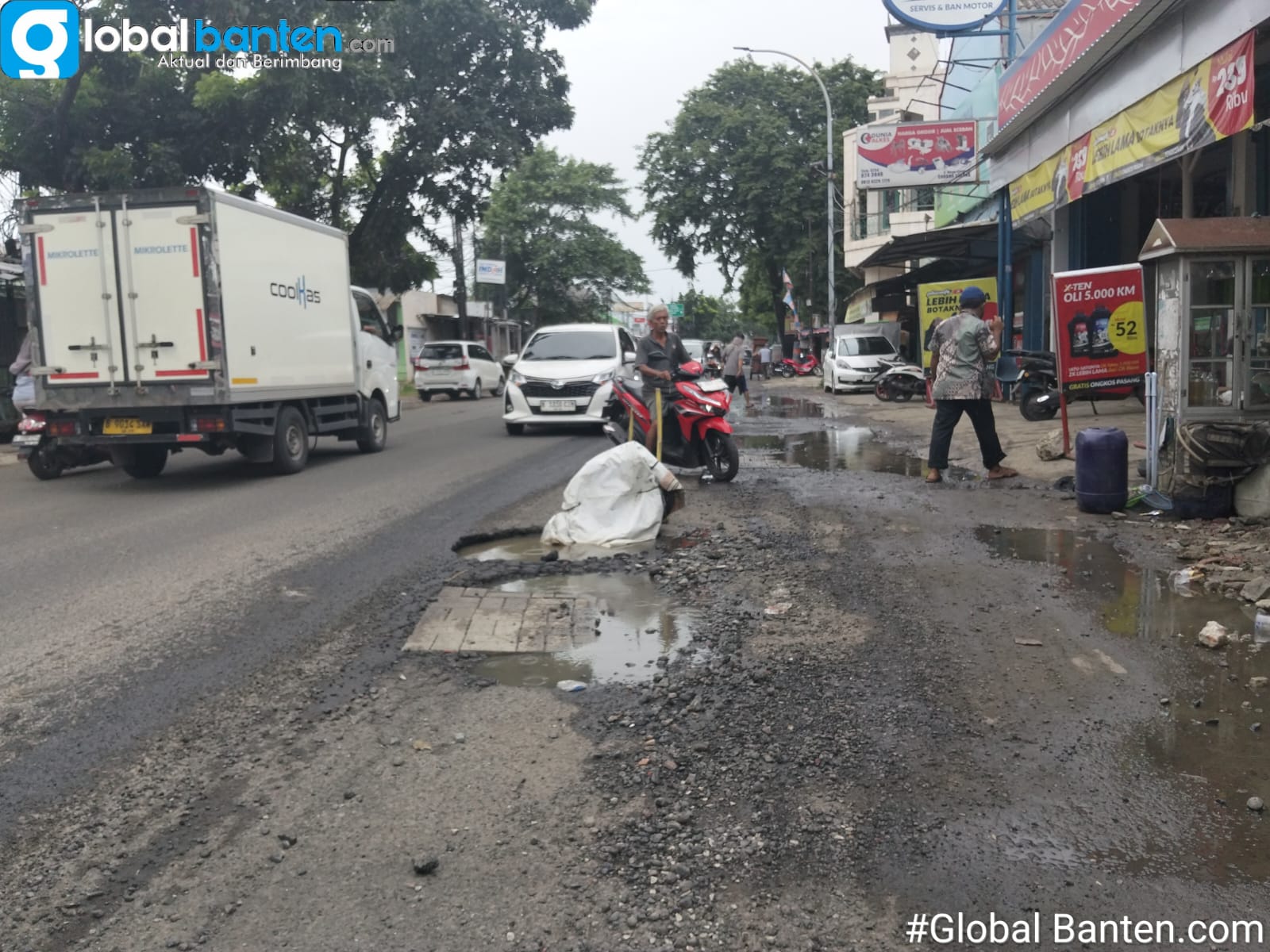 Jalan Muhammad Toha Rusak Dan Berlubang Warga Kota Tangerang Mendesak untuk Di Perbaikan
